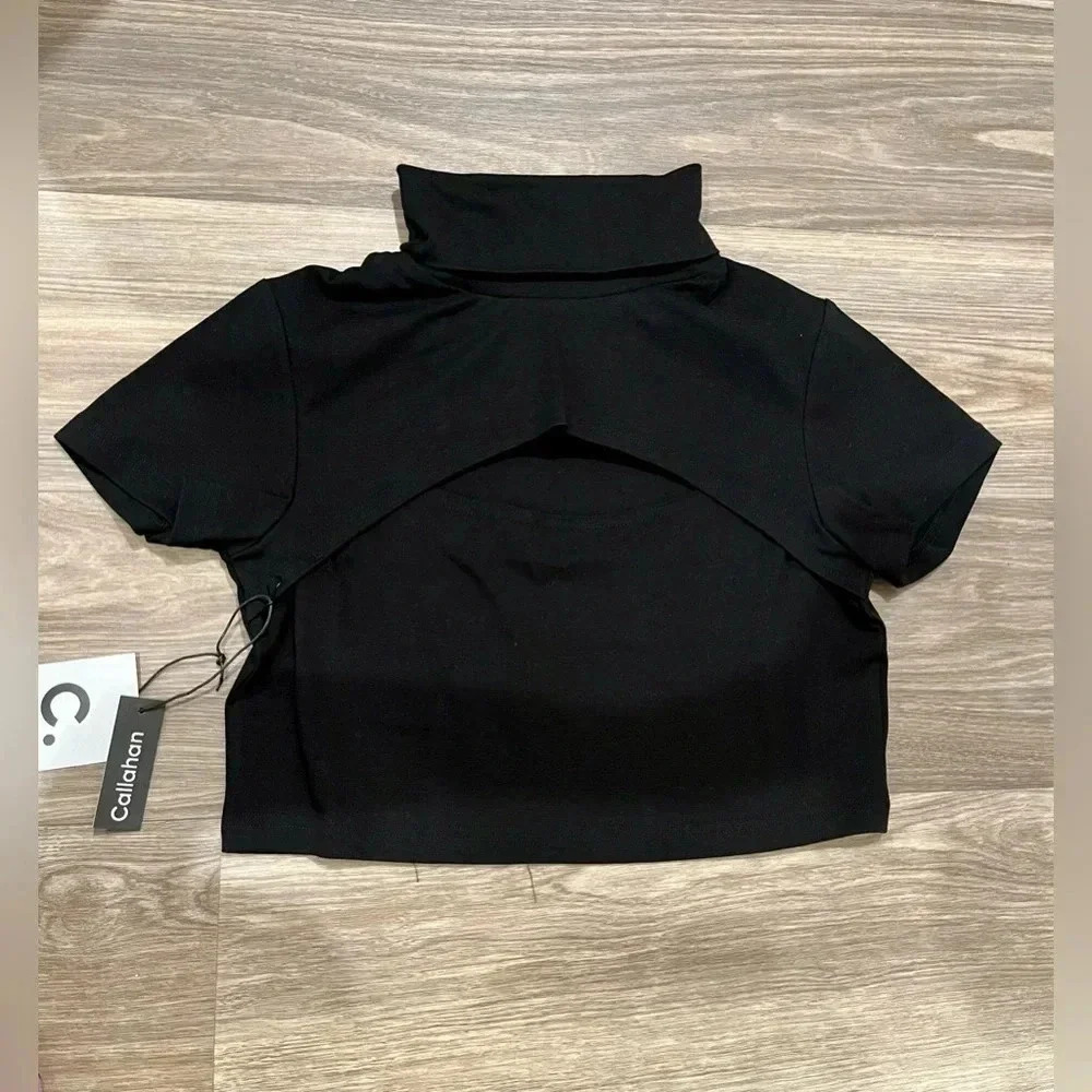 NWT Callahan Celeste Top in Black NWT size Small
